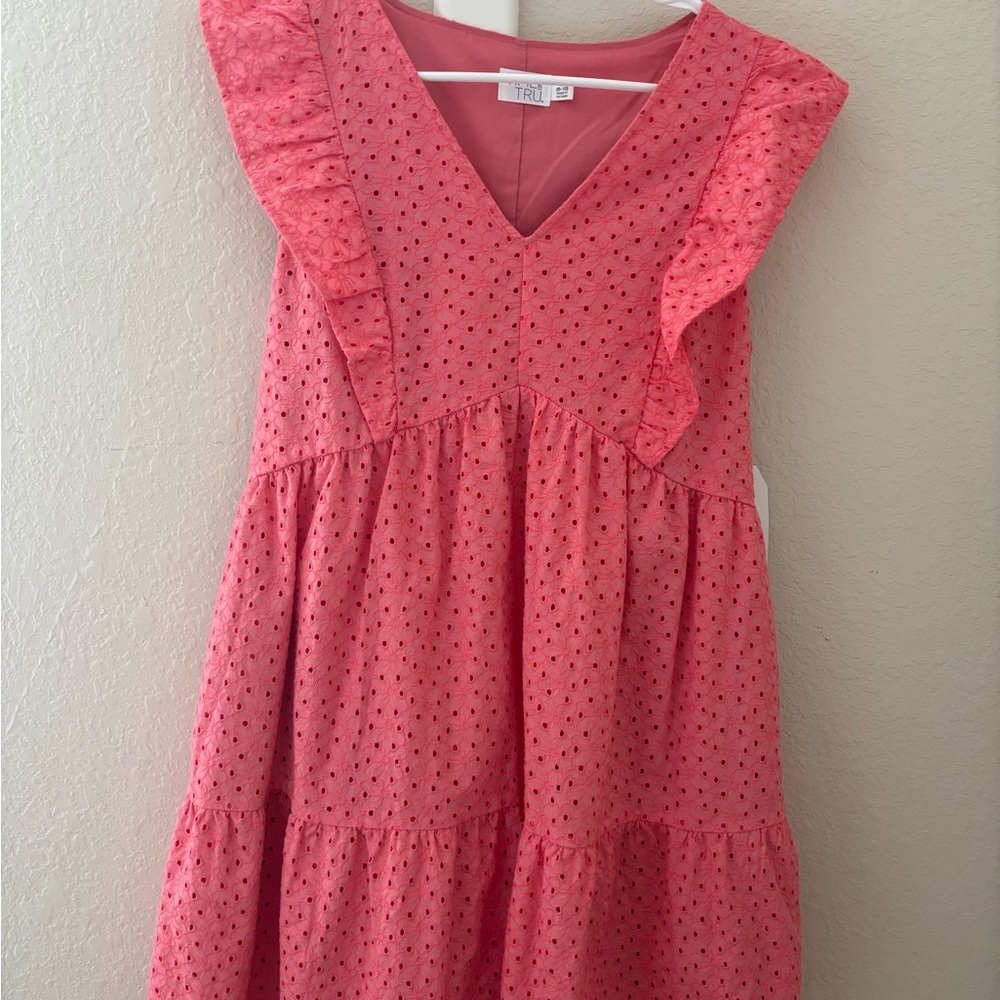 Women’s Pink Eyelet Dress